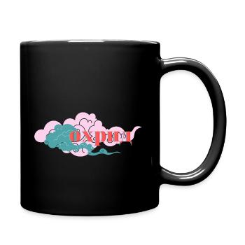Ohrid - Mazedonien - Tasse einfarbig - Schwarz - Rechts