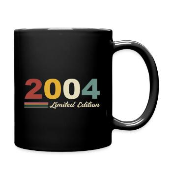 18th birthday Young girls 18 years 2004 - Full Colour Mug - black - Right