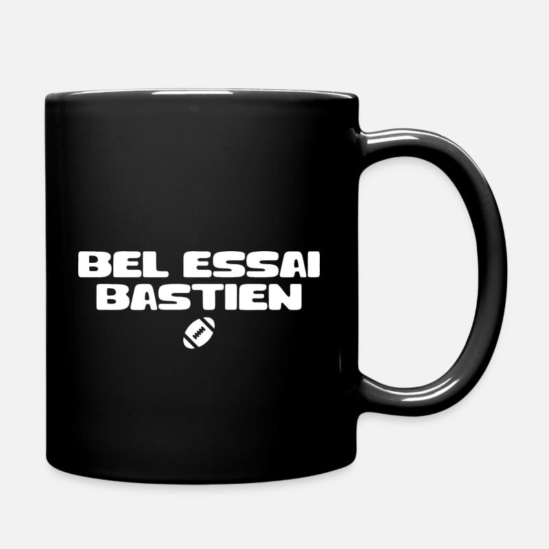 Rugby / Rugbyman bel essai bastien - Mug uni - noir