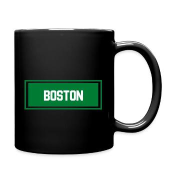 Boston City - Full Colour Mug - black - Right