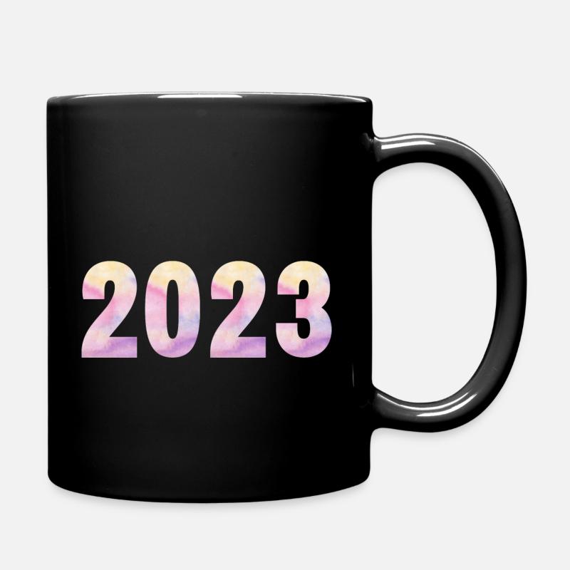 2023 Pastel Violet Rose - Mug uni - noir