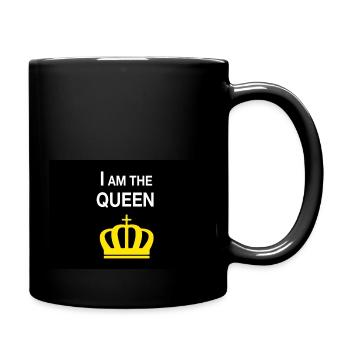 iam the queen3 - Mug uni - noir - Droite