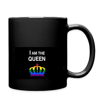 iam the queen4 - Mug uni - noir - Droite