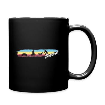 IGP dog sport motif - Full Colour Mug - black - Right