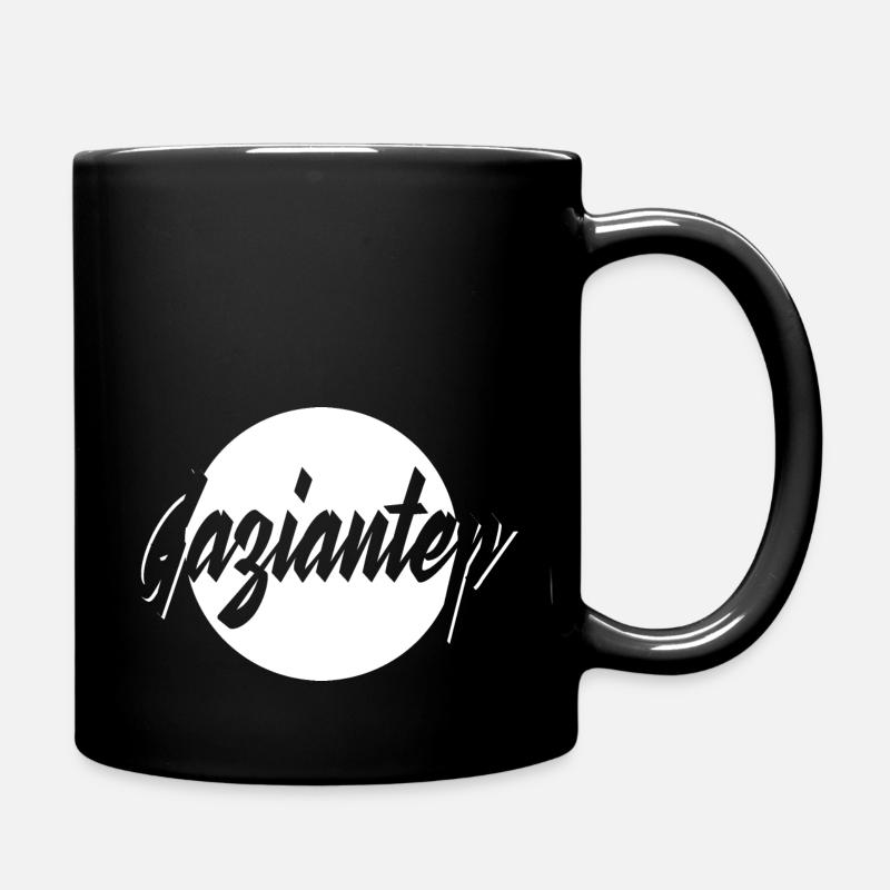 Gaziantep - Tasse einfarbig - Schwarz
