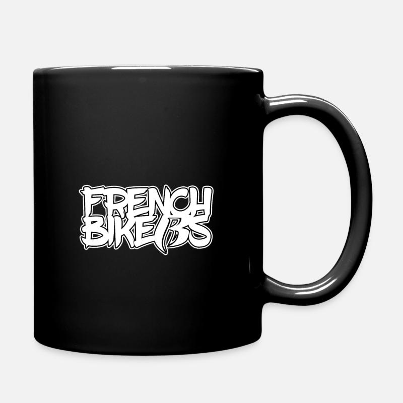 French Bikers - Full Colour Mug - black