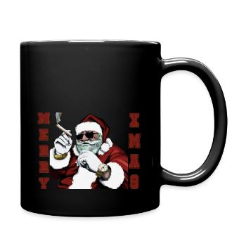 BADASS SANTA - Mug uni - noir - Droite