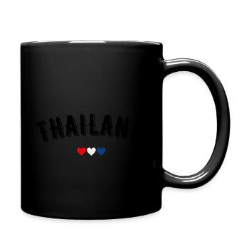 Thaïlande - Mug uni - noir - Droite