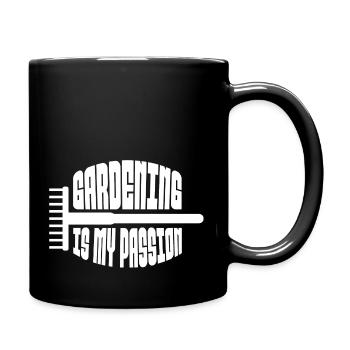 Gardening Garden Gardener Hobby Gardener Gardening - Full Colour Mug - black - Right