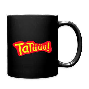 Sprüche Paare Feuerwehr (a) - Tasse einfarbig - Schwarz - Rechts