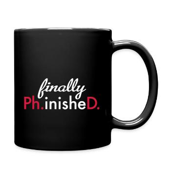 Phd - Full Colour Mug - black - Right