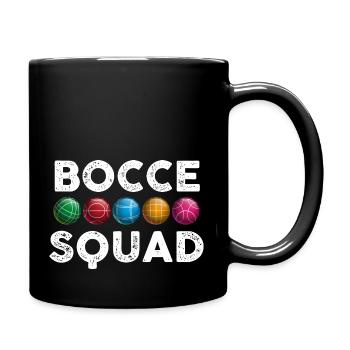 Bocce Squad | Bocce Ball - Full Colour Mug - black - Right