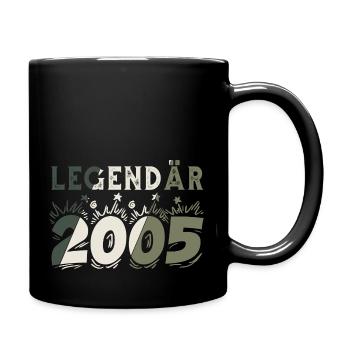 Legendär 2005 - Tasse einfarbig - Schwarz - Rechts