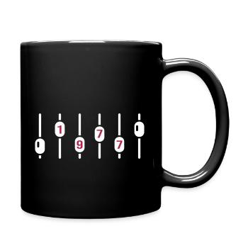 1977 Birthday Disco DJ Anniversary Sound Engineer - Mug uni - noir - Droite