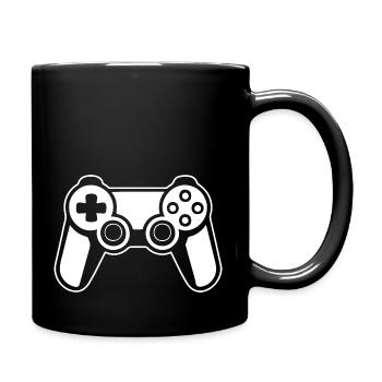 Controller Gaming Video Games Gamepad - Full Colour Mug - black - Right