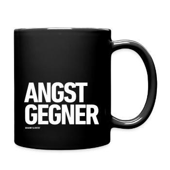 ANGST GEGNER - Tasse einfarbig - Schwarz - Rechts