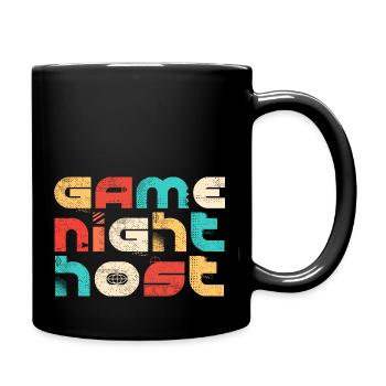 Gamenight Host - Full Colour Mug - black - Right