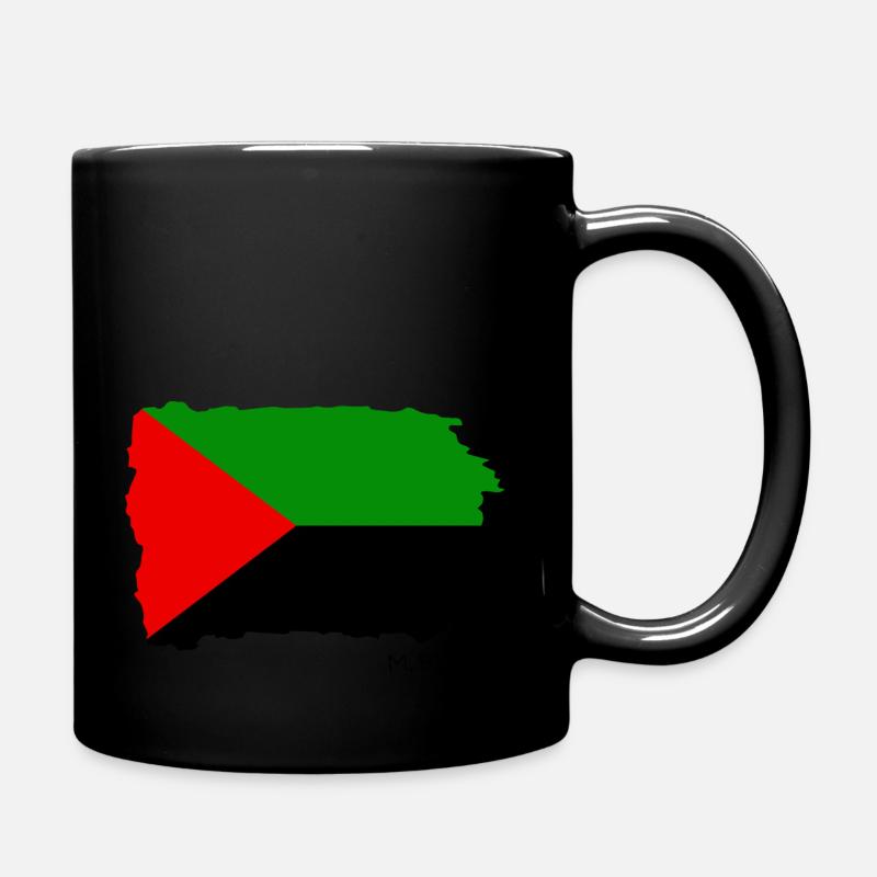 MARTINIQUE TORN FLAG M.972 (Black) - Mug uni - noir