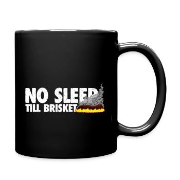 Pas de sommeil jusqu’à la poitrine de bœuf - cadeau barbecue parfait - Mug uni - noir - Droite