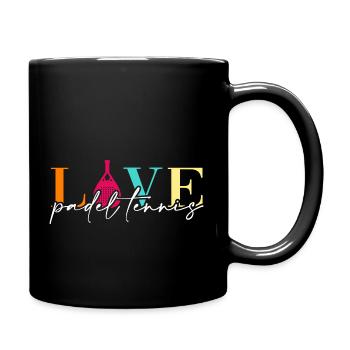 Padel Tennis Padel-Love Padel-Club - Full Colour Mug - black - Right