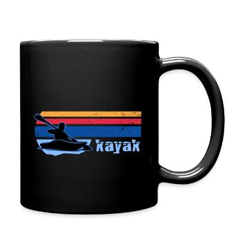 Kayak Kayak Tour Pagayer Kayak-Sun - Mug uni - noir - Droite