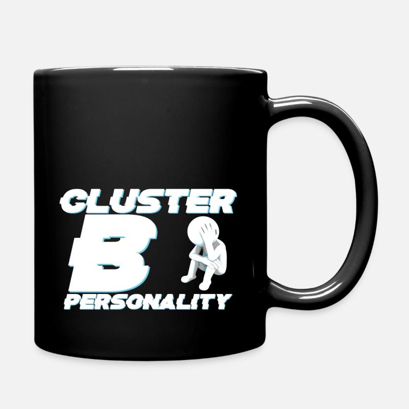 Cluster B - Full Colour Mug - black