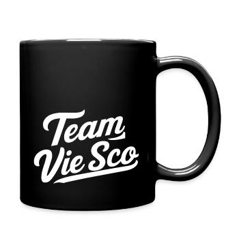 Team vie sco - Mug uni - noir - Droite