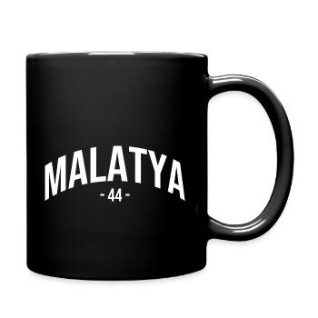Malatya 44 Türkei Turkiye Geschenk Urlaub TR Türk - Tasse einfarbig - Schwarz - Rechts