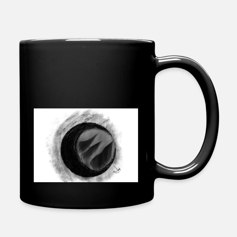 Éclipse finale - Mug uni - noir