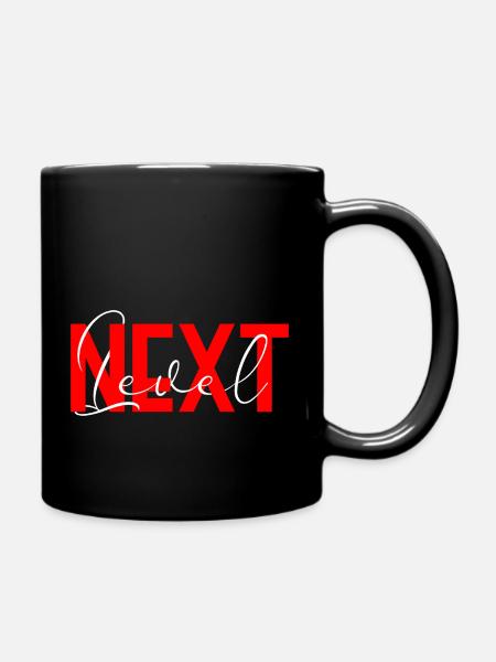 Next Level - Tasse einfarbig - Schwarz
