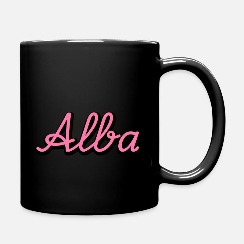 Alba - Tasse einfarbig - Schwarz