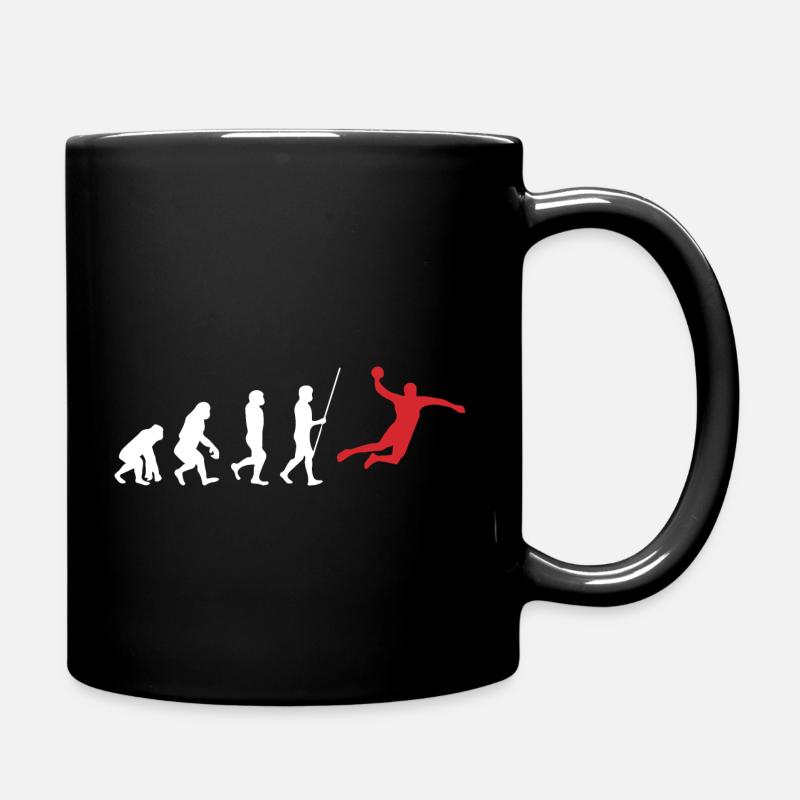 Évolution du handball - Mug uni - noir