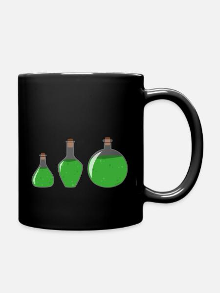 Potions vertes - Mug uni - noir