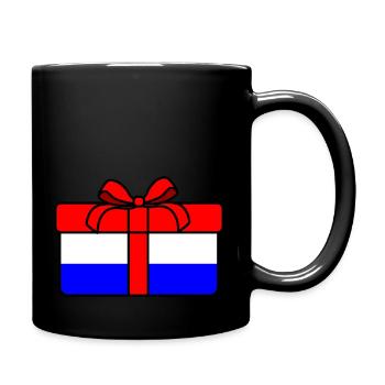 Offrir le drapeau des Pays-Bas - Mug uni - noir - Droite
