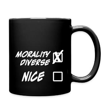 Christmas Naughty [X] or Nice - PC Version - Full Colour Mug - black - Right