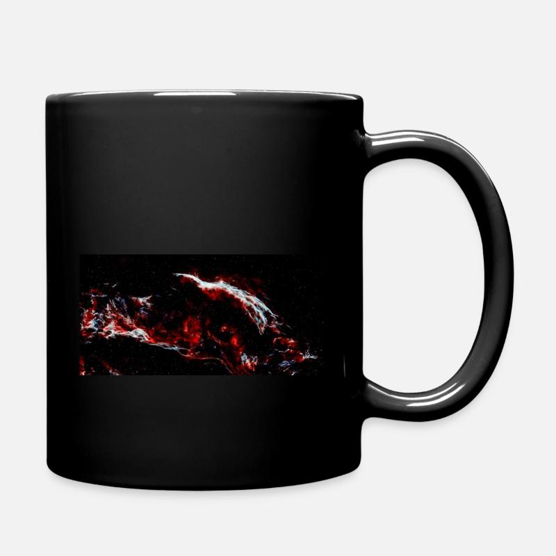 veil nebula - Mug uni - noir