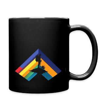 Hikers Hiking Hike - Full Colour Mug - black - Right