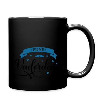 Motif de la fête des pères - Mug uni - noir - Droite