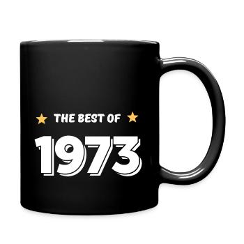 Das Beste aus 1973 - Tasse einfarbig - Schwarz - Rechts