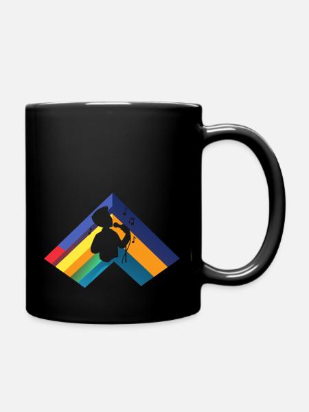 Gesang Singen Jazz - Tasse einfarbig - Schwarz