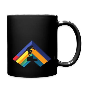 Cascadeur Parkour Cascade - Mug uni - noir - Droite