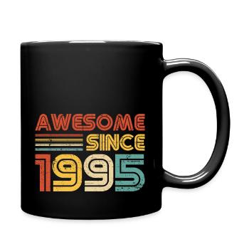 Génial depuis 1995" - Rétro Vintage 30e anniversaire - Mug uni - noir - Droite
