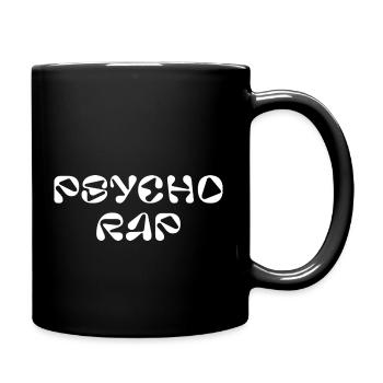 Psycho Rap - Full Colour Mug - black - Right