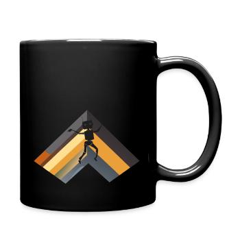 Robot Machine - Full Colour Mug - black - Right