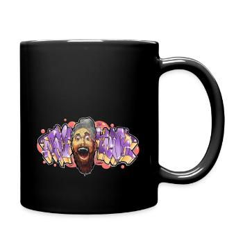 Say Yeah - Tasse einfarbig - Schwarz - Rechts