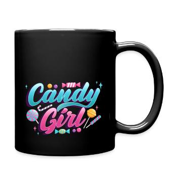 Candy Girl Candy Candies - Full Colour Mug - black - Right