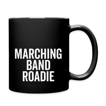 Marching Band Roadie - Tasse einfarbig - Schwarz - Rechts