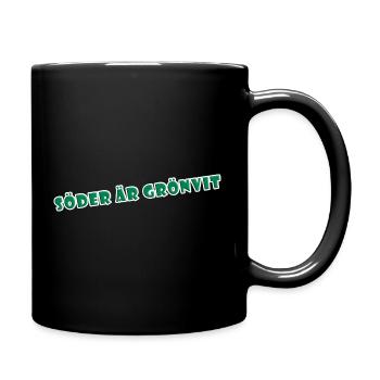 Le sud est vert-blanc - Mug uni - noir - Droite