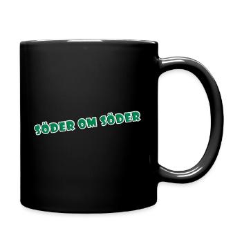 South of South Green Typography - Full Colour Mug - black - Right