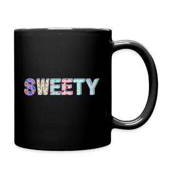 Sweety Sweetheart - Full Colour Mug - black - Right